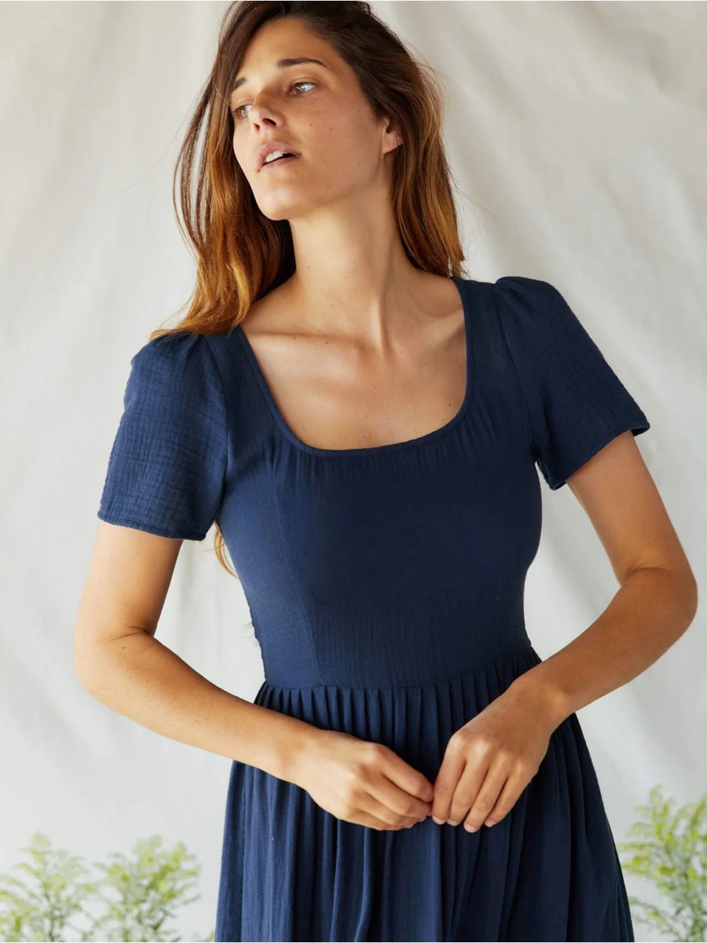 Christy Dawn Scarlet Dress | Size Large but fits more like a medium| Navy - Picture 2 of 6